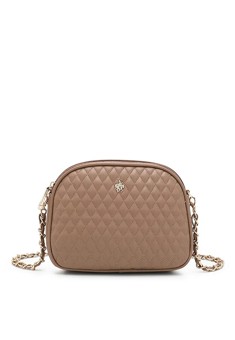 Women's Quilted Chain Sling Bag / Crossbody Bag -HJP 547