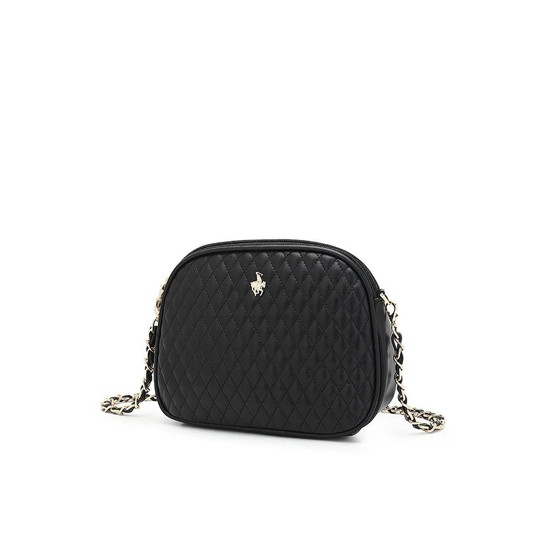 Women's Quilted Chain Sling Bag / Crossbody Bag -HJP 547