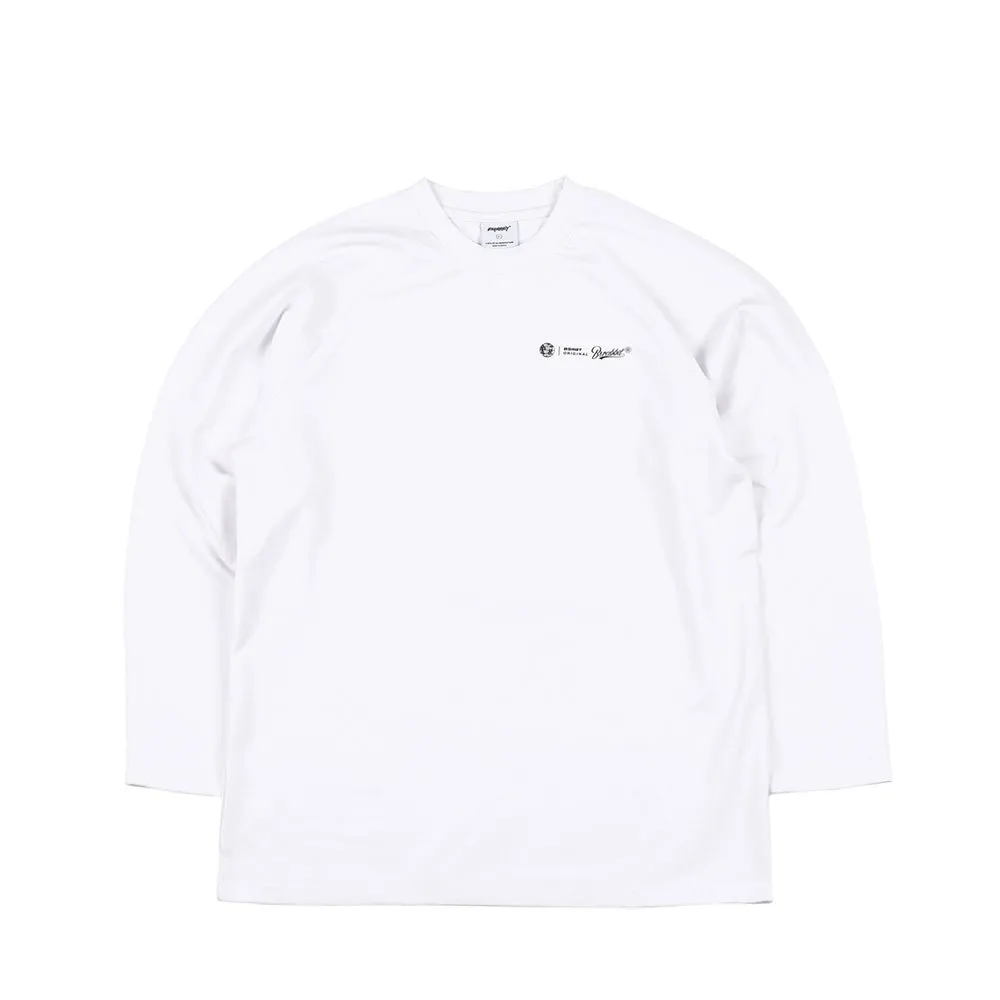 WORLD WIDE JERSEY LONG SLEEVE WHITE