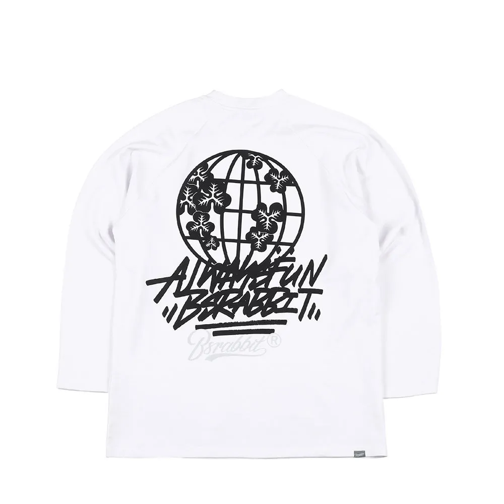 WORLD WIDE JERSEY LONG SLEEVE WHITE