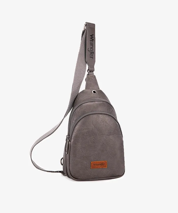 Wrangler Dual Zippered Sling Bag