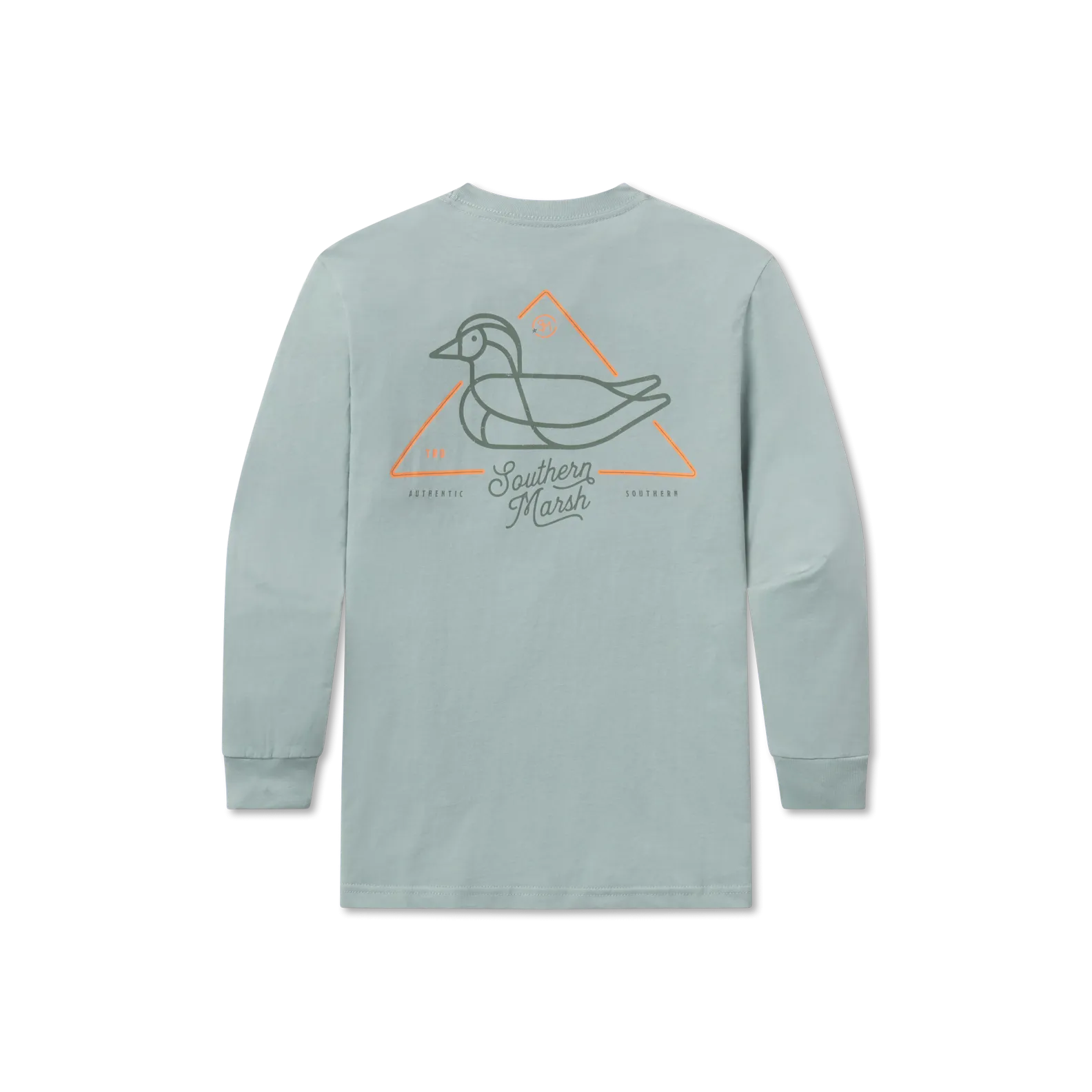 Youth Warning Duck Tee - Long Sleeve