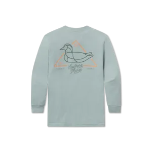 Youth Warning Duck Tee - Long Sleeve