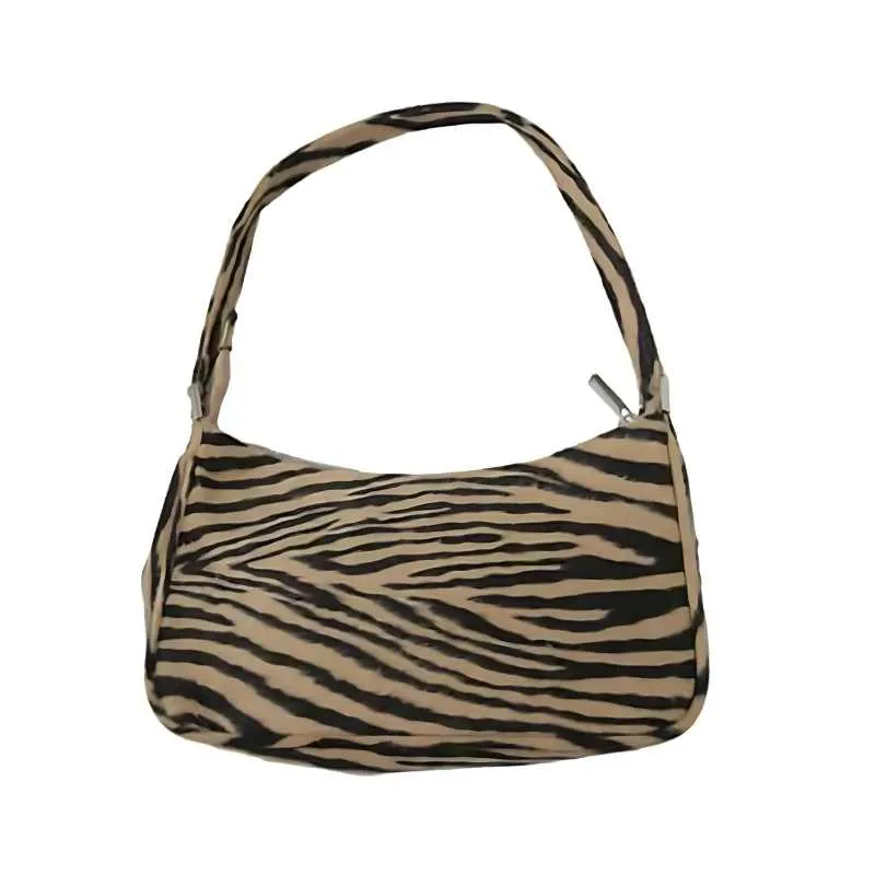 Zebra Underarm Fashion Bag